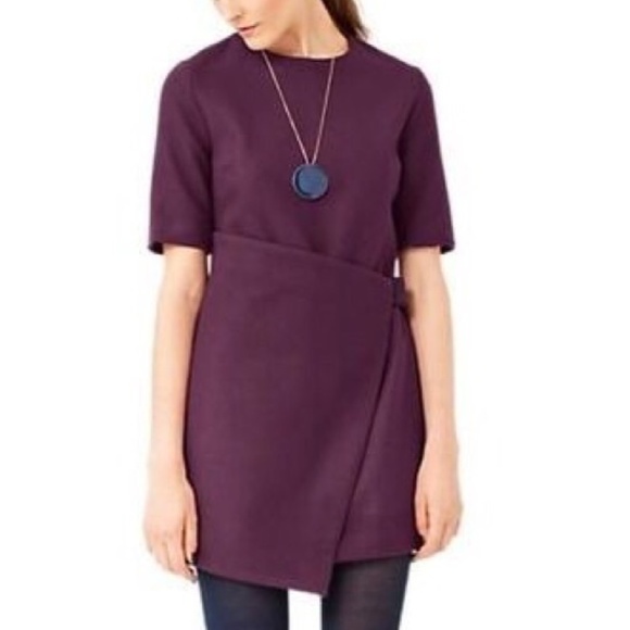 kate spade Dresses & Skirts - Kate Spade Saturday Plum Wool Buckle Over Dress